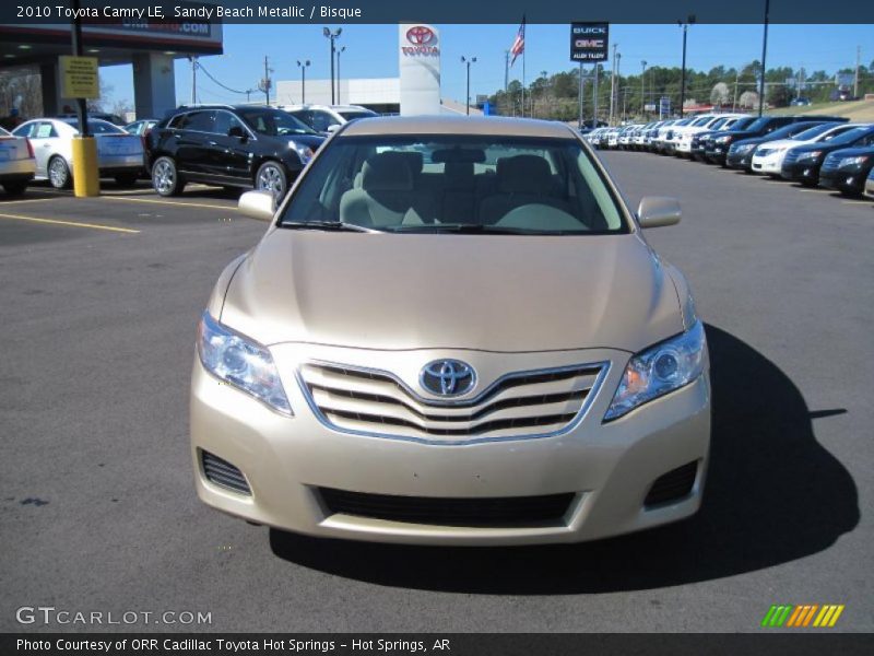 Sandy Beach Metallic / Bisque 2010 Toyota Camry LE