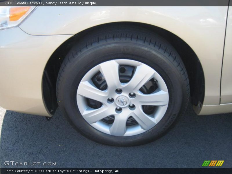 Sandy Beach Metallic / Bisque 2010 Toyota Camry LE