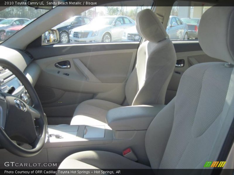 Sandy Beach Metallic / Bisque 2010 Toyota Camry LE