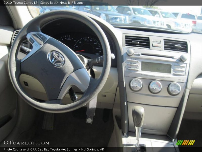 Sandy Beach Metallic / Bisque 2010 Toyota Camry LE