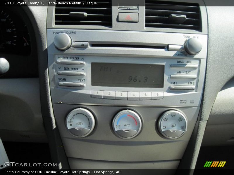 Sandy Beach Metallic / Bisque 2010 Toyota Camry LE