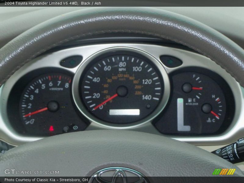Black / Ash 2004 Toyota Highlander Limited V6 4WD