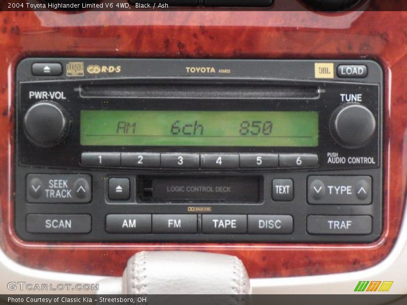 Black / Ash 2004 Toyota Highlander Limited V6 4WD
