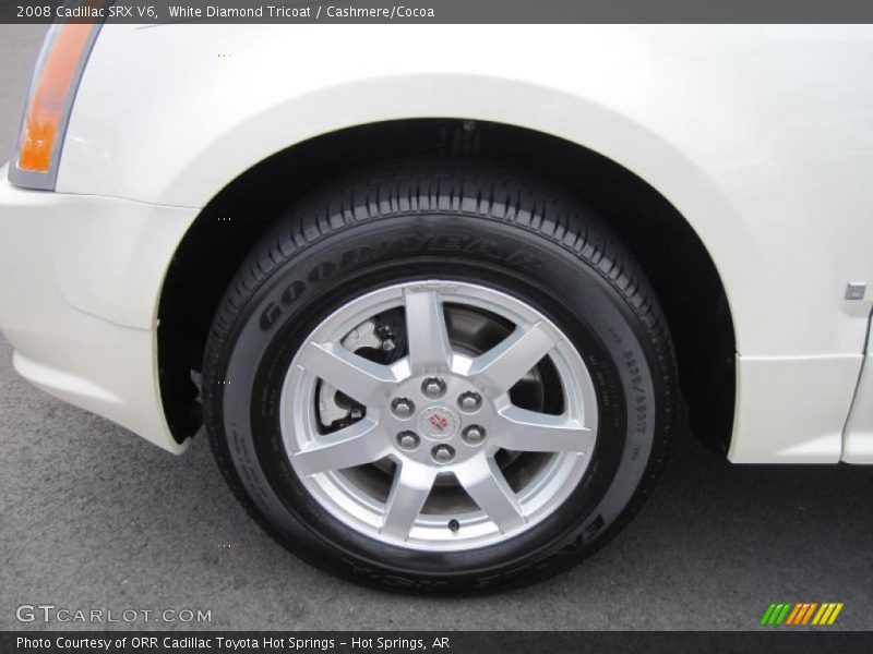 White Diamond Tricoat / Cashmere/Cocoa 2008 Cadillac SRX V6