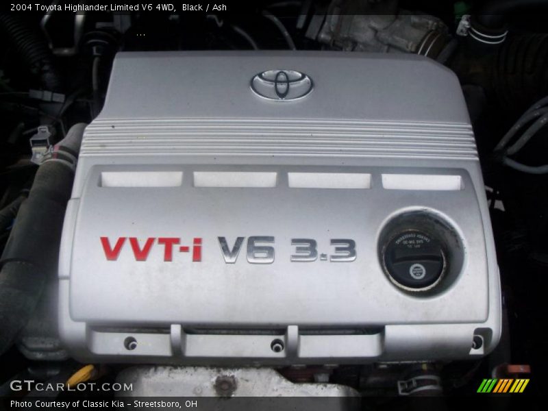 Black / Ash 2004 Toyota Highlander Limited V6 4WD