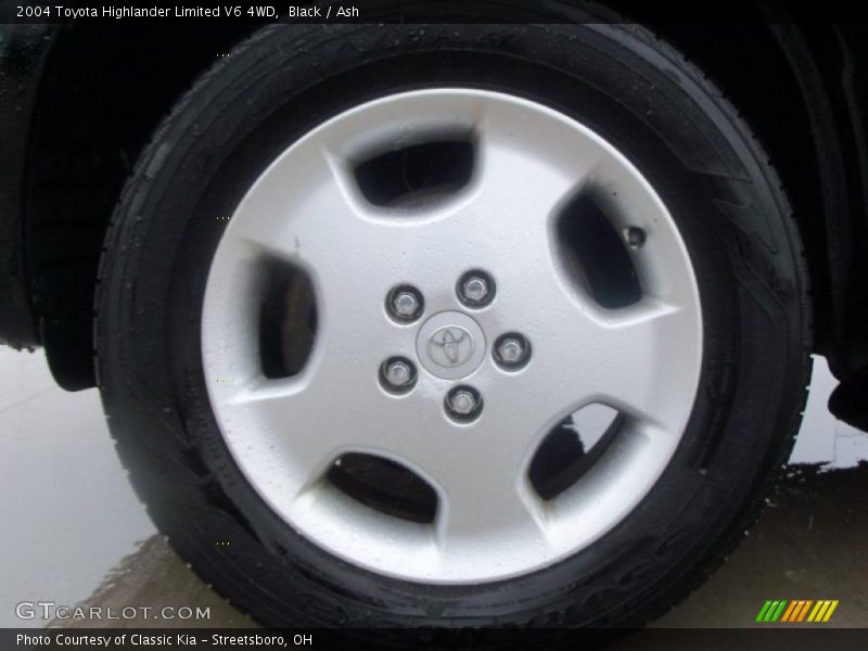 Black / Ash 2004 Toyota Highlander Limited V6 4WD