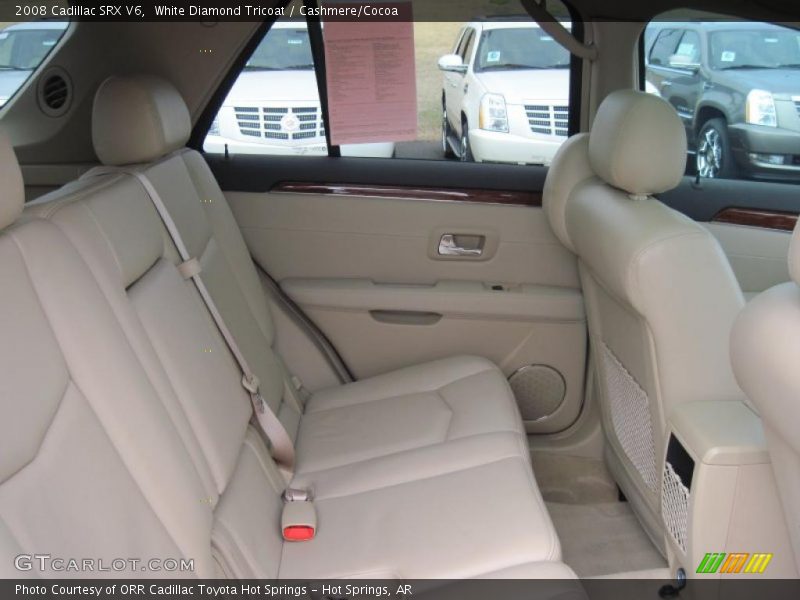 White Diamond Tricoat / Cashmere/Cocoa 2008 Cadillac SRX V6