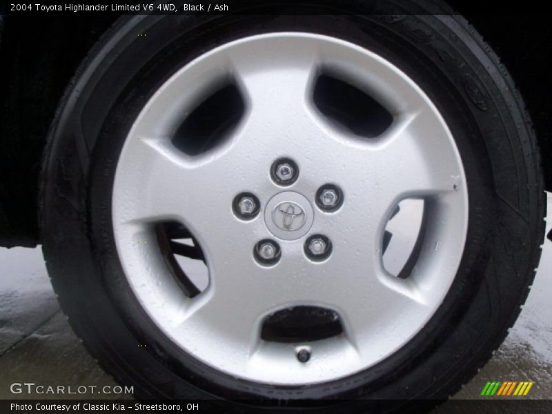 Black / Ash 2004 Toyota Highlander Limited V6 4WD