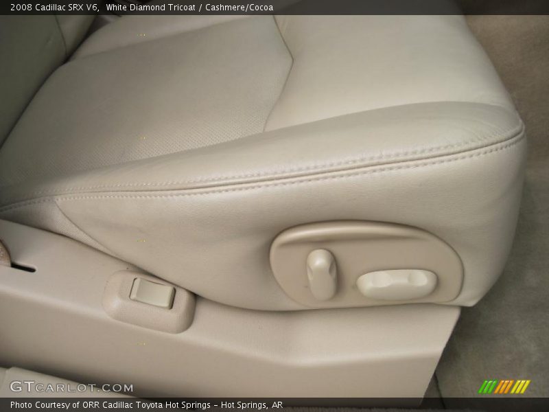 White Diamond Tricoat / Cashmere/Cocoa 2008 Cadillac SRX V6