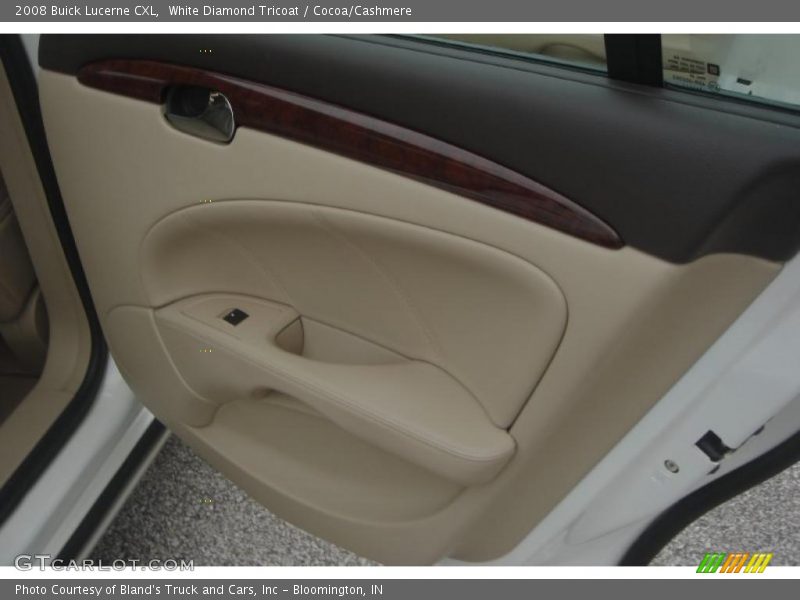 White Diamond Tricoat / Cocoa/Cashmere 2008 Buick Lucerne CXL