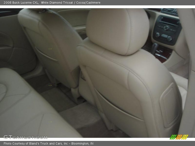White Diamond Tricoat / Cocoa/Cashmere 2008 Buick Lucerne CXL