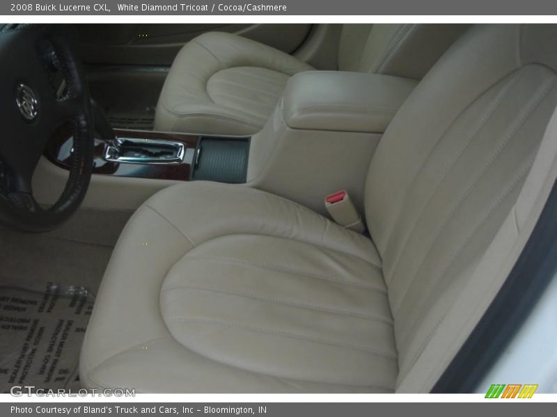 White Diamond Tricoat / Cocoa/Cashmere 2008 Buick Lucerne CXL