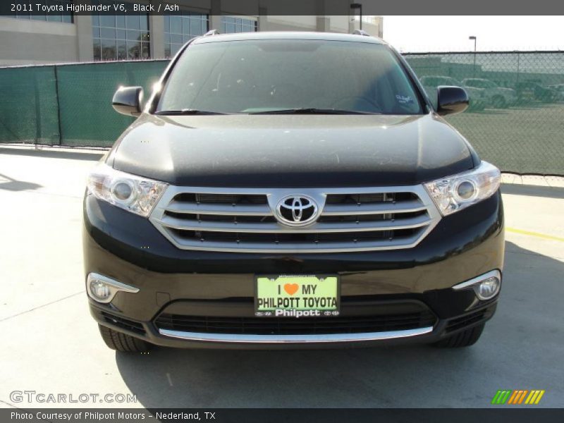 Black / Ash 2011 Toyota Highlander V6