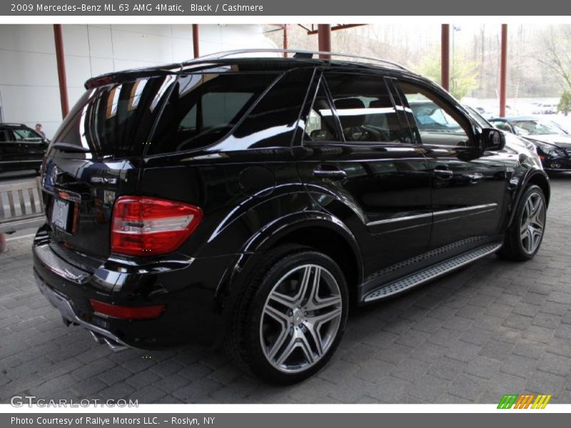 Black / Cashmere 2009 Mercedes-Benz ML 63 AMG 4Matic