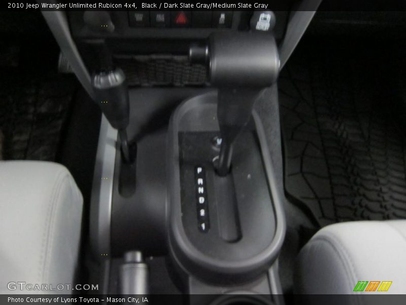 Black / Dark Slate Gray/Medium Slate Gray 2010 Jeep Wrangler Unlimited Rubicon 4x4