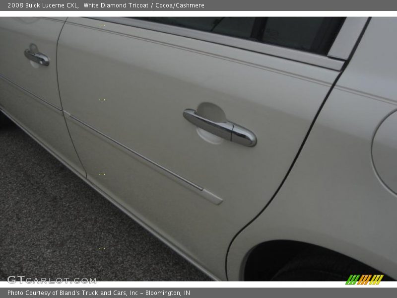 White Diamond Tricoat / Cocoa/Cashmere 2008 Buick Lucerne CXL