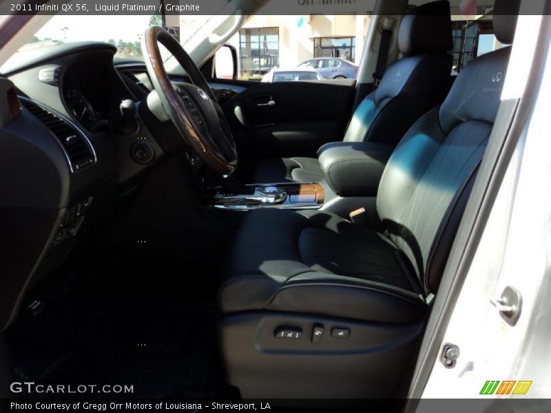 Liquid Platinum / Graphite 2011 Infiniti QX 56