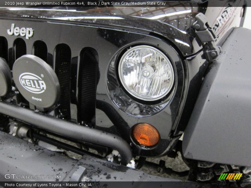 Black / Dark Slate Gray/Medium Slate Gray 2010 Jeep Wrangler Unlimited Rubicon 4x4