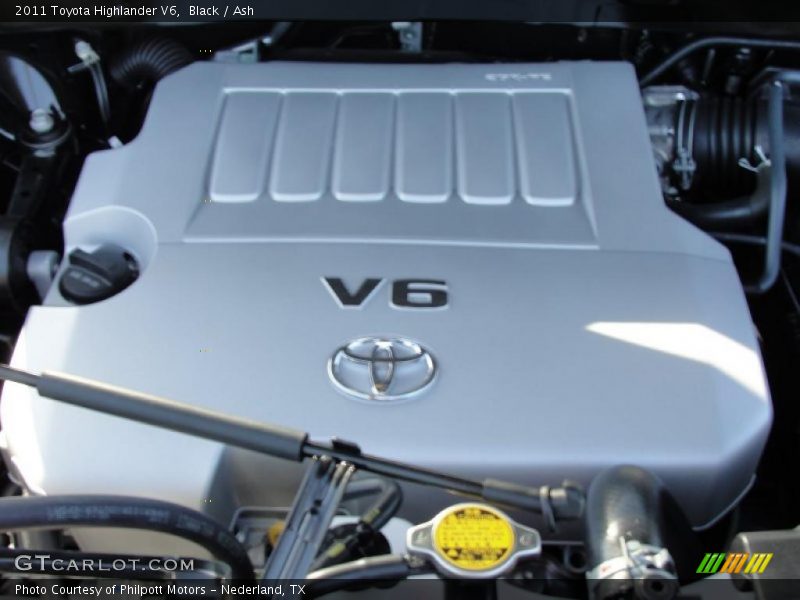 Black / Ash 2011 Toyota Highlander V6
