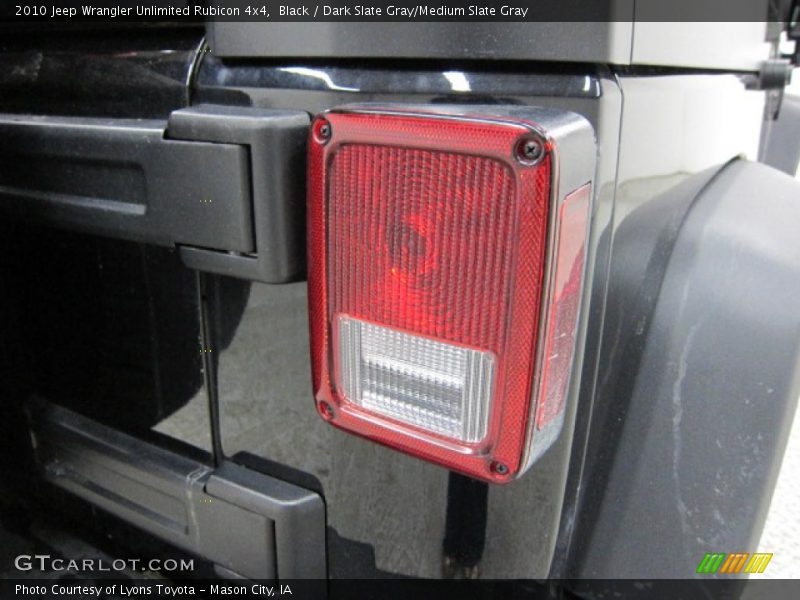 Black / Dark Slate Gray/Medium Slate Gray 2010 Jeep Wrangler Unlimited Rubicon 4x4