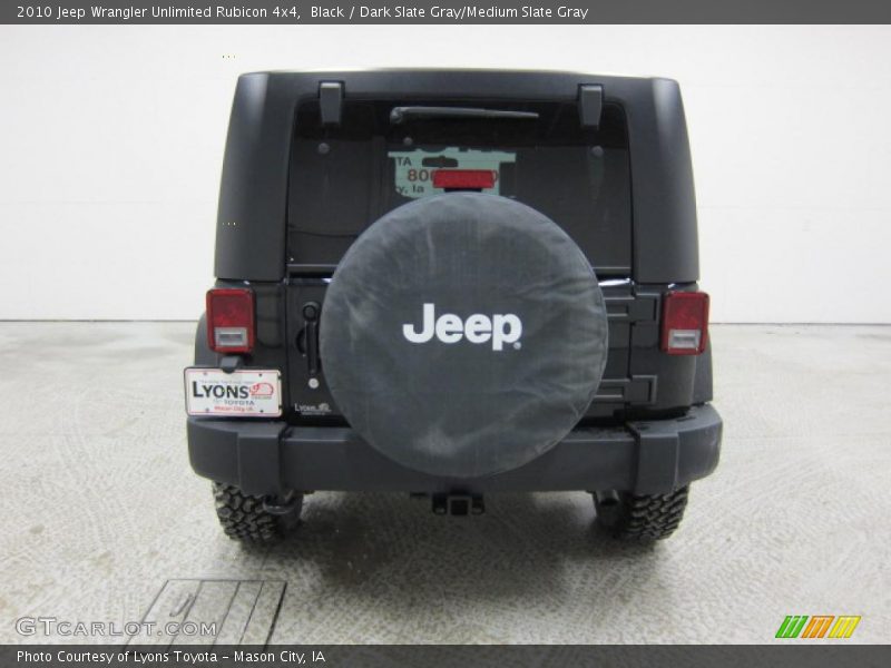 Black / Dark Slate Gray/Medium Slate Gray 2010 Jeep Wrangler Unlimited Rubicon 4x4