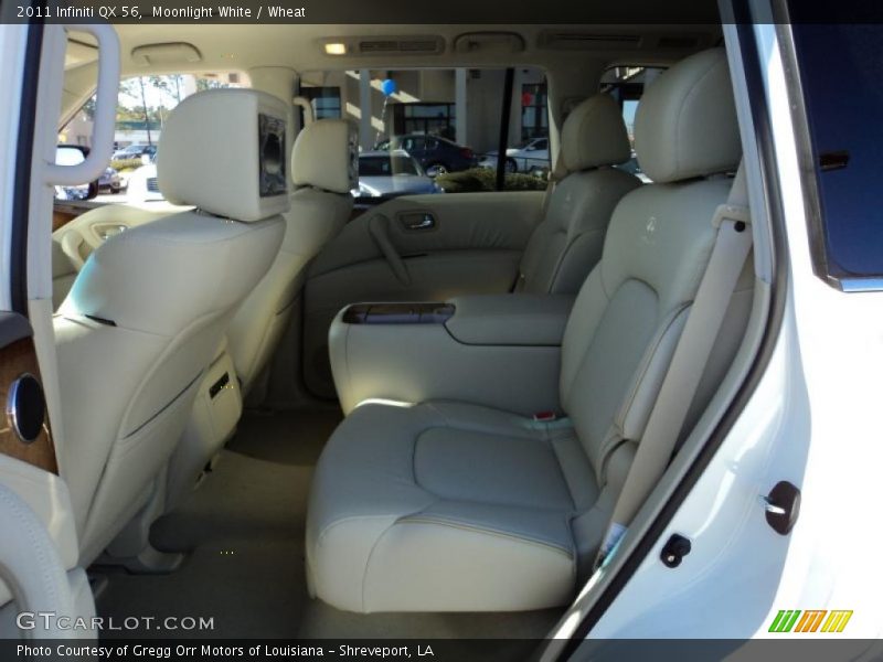 Moonlight White / Wheat 2011 Infiniti QX 56