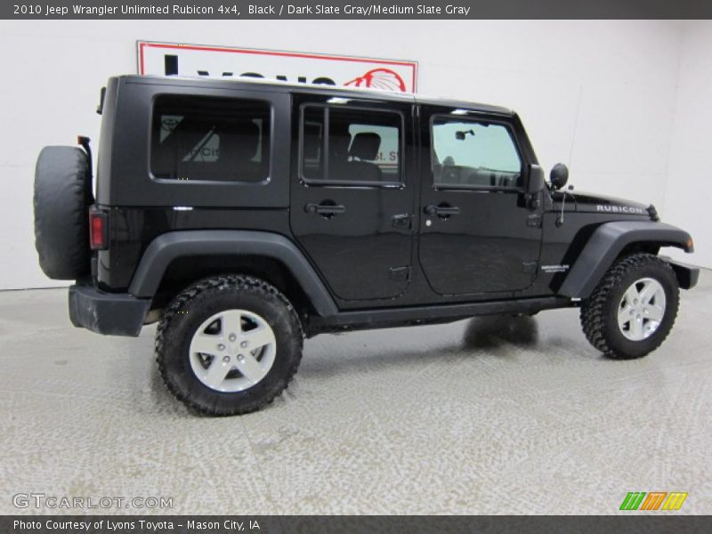 Black / Dark Slate Gray/Medium Slate Gray 2010 Jeep Wrangler Unlimited Rubicon 4x4