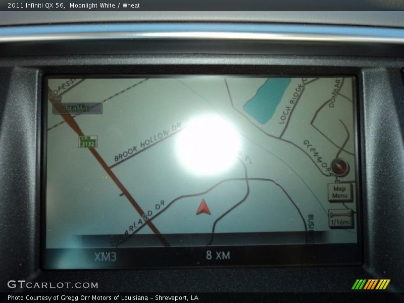 Moonlight White / Wheat 2011 Infiniti QX 56