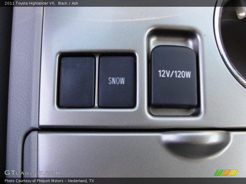 Black / Ash 2011 Toyota Highlander V6