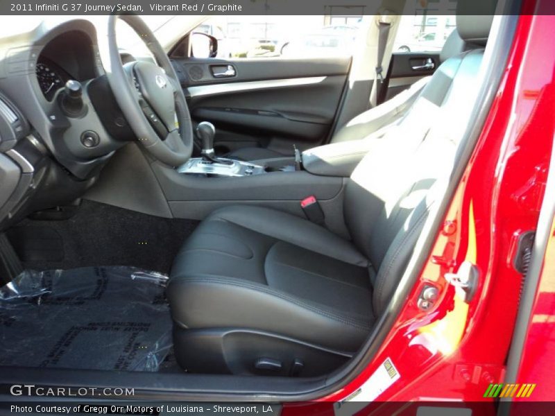  2011 G 37 Journey Sedan Graphite Interior