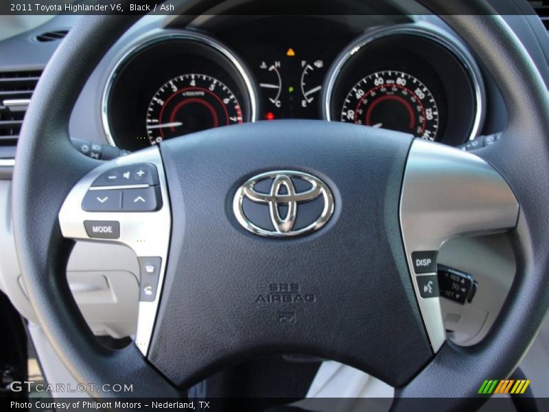 Black / Ash 2011 Toyota Highlander V6