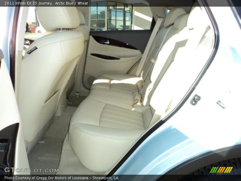 Arctic Blue / Wheat 2011 Infiniti EX 35 Journey
