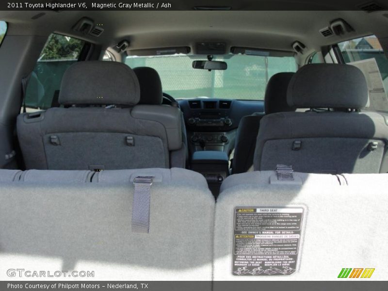 Magnetic Gray Metallic / Ash 2011 Toyota Highlander V6