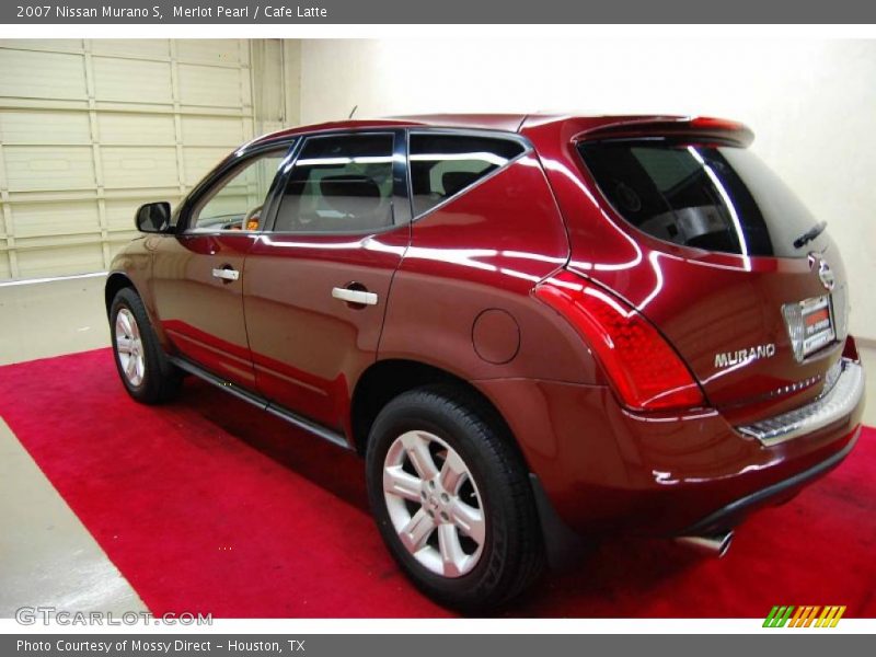 Merlot Pearl / Cafe Latte 2007 Nissan Murano S