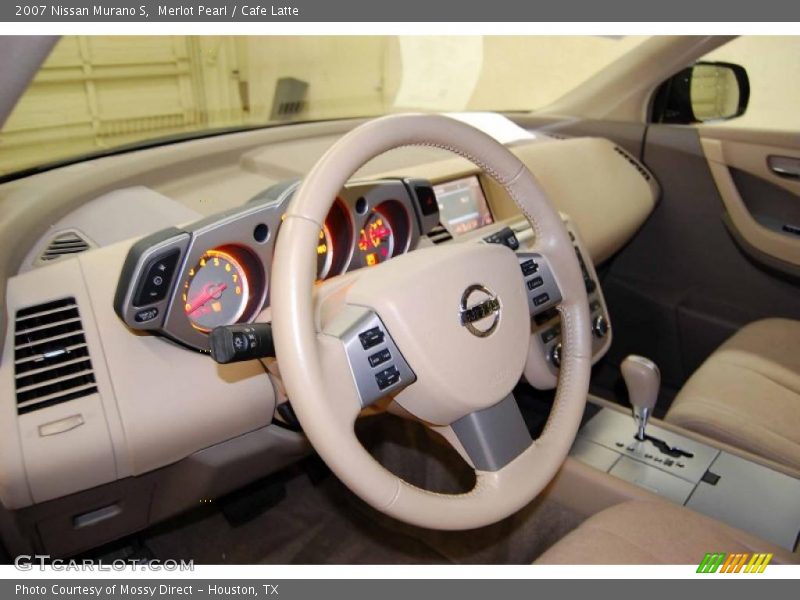 Merlot Pearl / Cafe Latte 2007 Nissan Murano S