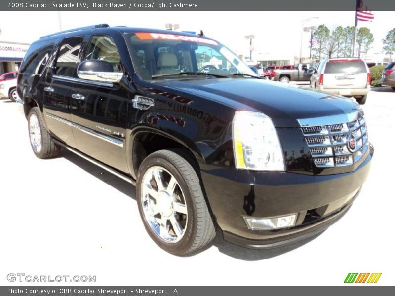 Front 3/4 View of 2008 Escalade ESV