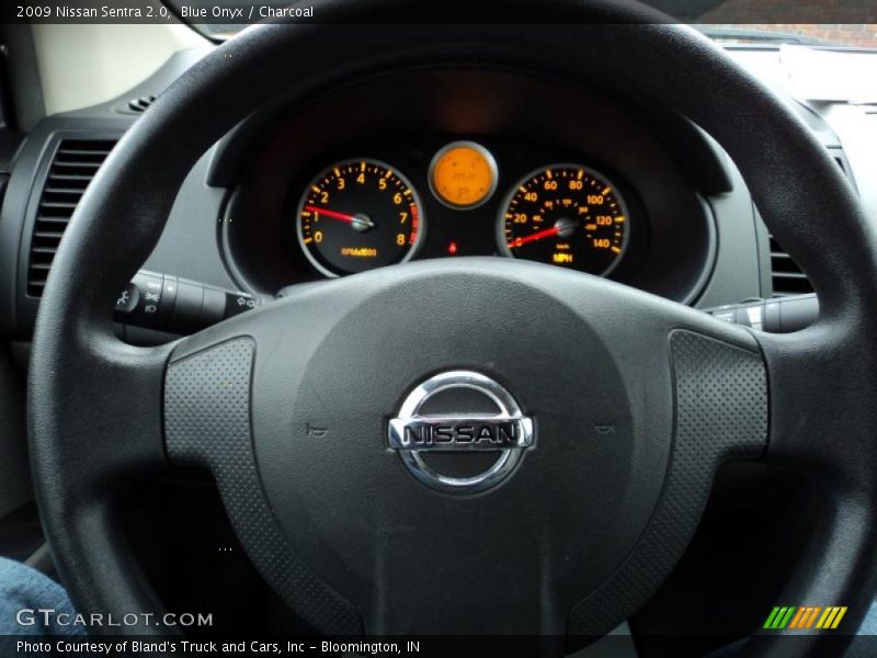 Blue Onyx / Charcoal 2009 Nissan Sentra 2.0