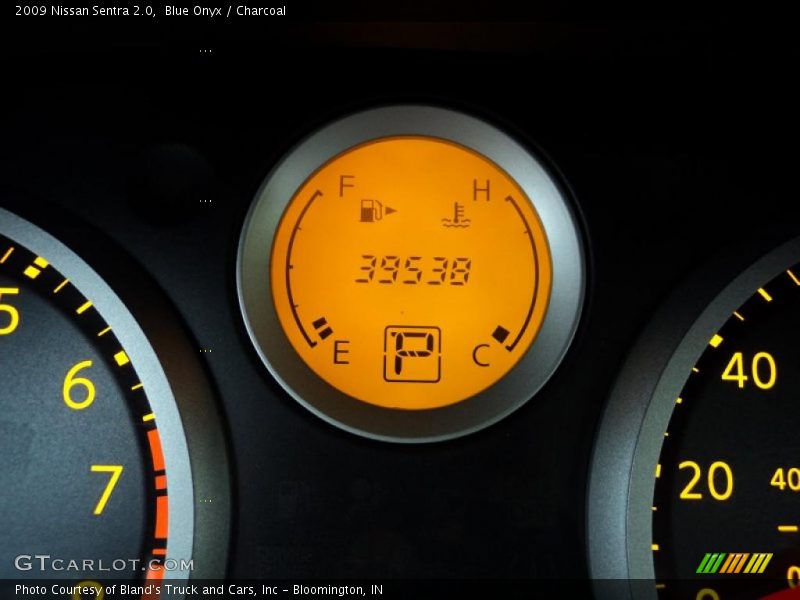 Blue Onyx / Charcoal 2009 Nissan Sentra 2.0