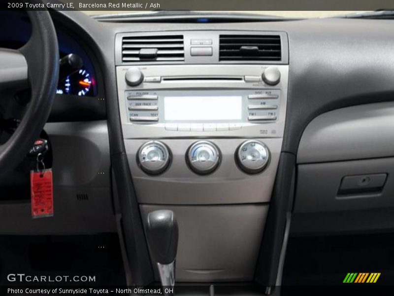 Barcelona Red Metallic / Ash 2009 Toyota Camry LE