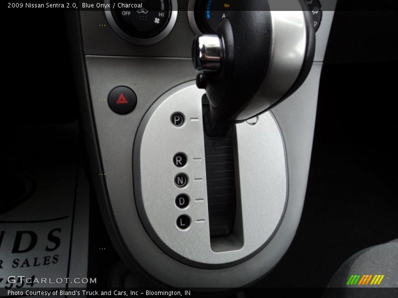 Blue Onyx / Charcoal 2009 Nissan Sentra 2.0