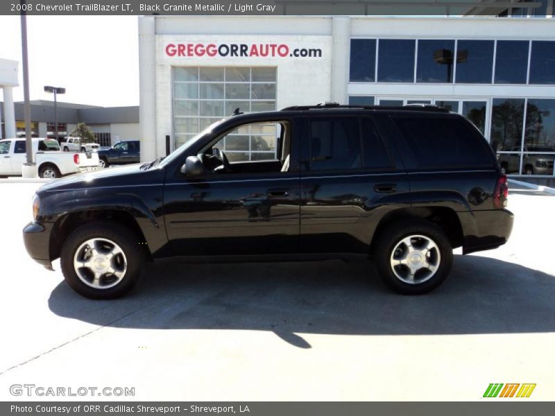 Black Granite Metallic / Light Gray 2008 Chevrolet TrailBlazer LT