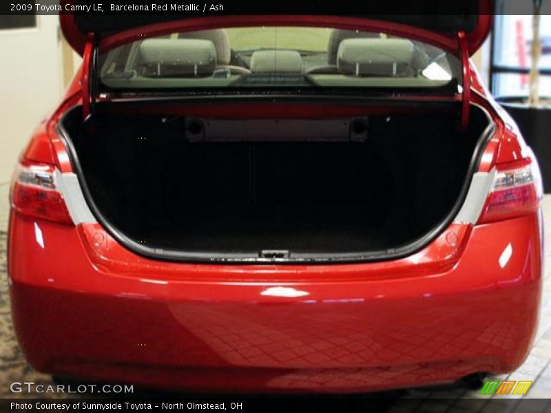 Barcelona Red Metallic / Ash 2009 Toyota Camry LE