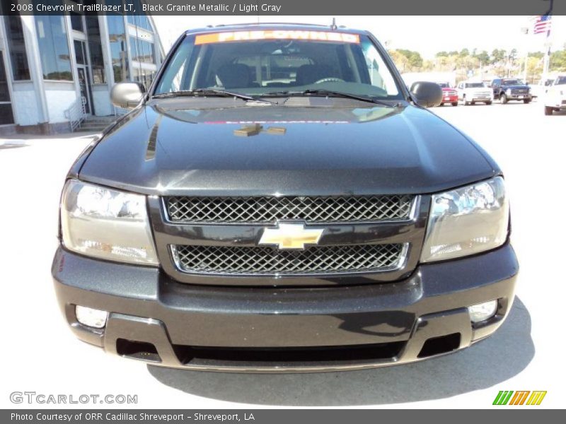 Black Granite Metallic / Light Gray 2008 Chevrolet TrailBlazer LT