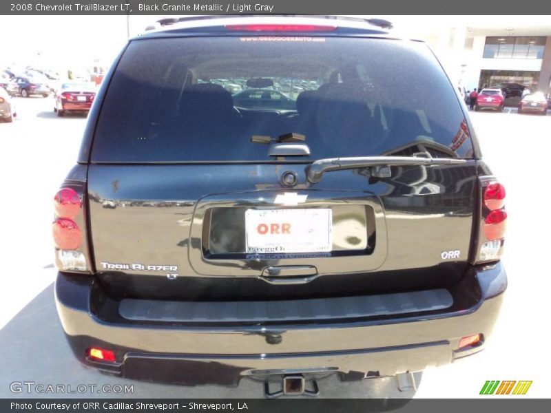 Black Granite Metallic / Light Gray 2008 Chevrolet TrailBlazer LT