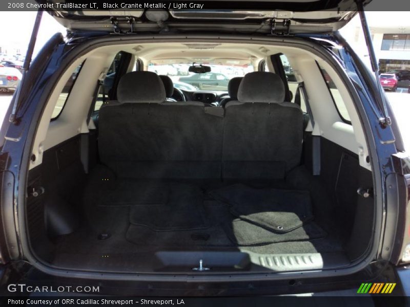 Black Granite Metallic / Light Gray 2008 Chevrolet TrailBlazer LT