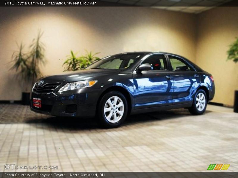 Magnetic Gray Metallic / Ash 2011 Toyota Camry LE