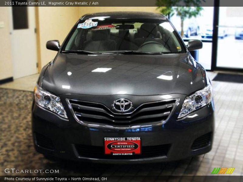 Magnetic Gray Metallic / Ash 2011 Toyota Camry LE