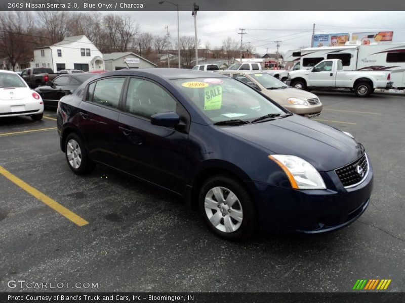 Blue Onyx / Charcoal 2009 Nissan Sentra 2.0