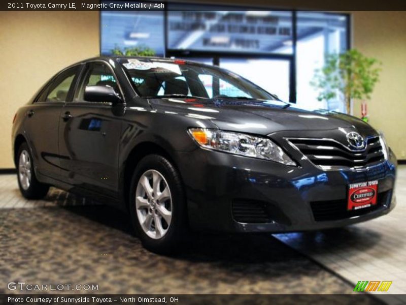Magnetic Gray Metallic / Ash 2011 Toyota Camry LE