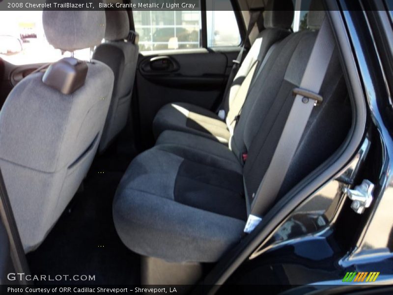 Black Granite Metallic / Light Gray 2008 Chevrolet TrailBlazer LT